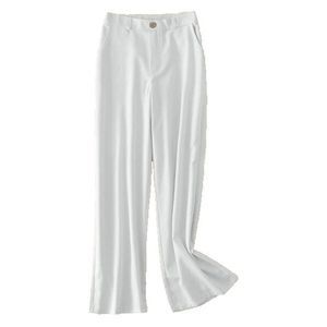 E-RÃ©tro White High Waist Wide Leg Pants Size XL